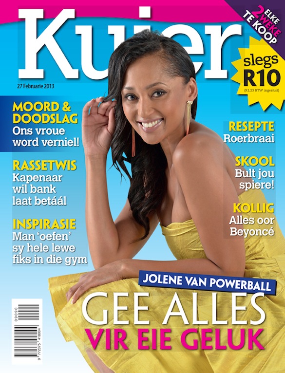 Jolene Martin - Kuier Magazine Cover